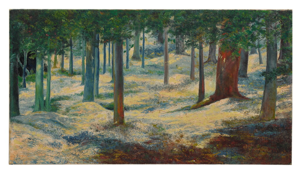 View full screen - View 1 of Lot 117. JOAQUÍN CLAUSELL | BOSQUE EN EL OTOÑO.