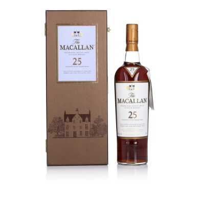 View full screen - View 1 of Lot 1032. The Macallan 25 Year Old Sherry Oak 43.0 abv NV (1 bt 75cl).