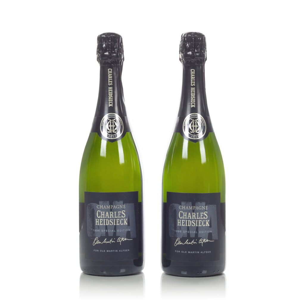 View full screen - View 1 of Lot 482. Charles Heidsieck, Brut 1996 (2 BT).