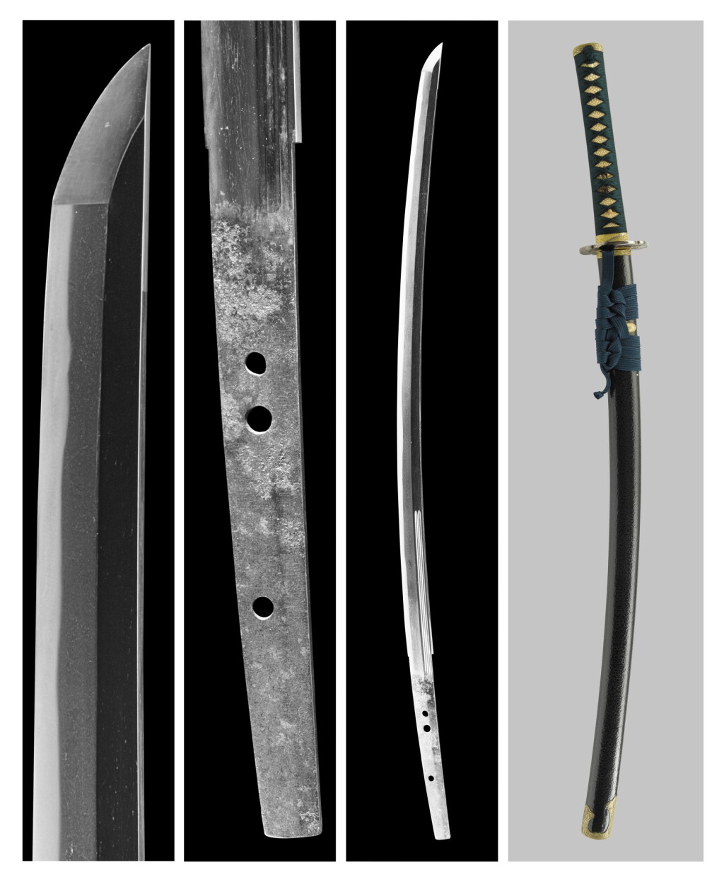 View full screen - View 1 of Lot 51. A katana | Attributed to Chiyozuru Morihiro | Nambokucho period, 14th century.