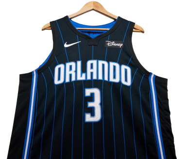 View full screen - View 1 of Lot 186. Chuma Okeke Orlando Magic 2024 NBA Playoffs Eastern Conference Round 1 Game Worn Icon Edition Jersey | Game 1 and 2 | Matched to 2 Games .