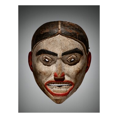 View full screen - View 1 of Lot 58. TSIMSHIAN PORTRAIT MASK.