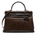 Ebene Alligator Retourne Kelly 35 Palladium Hardware, 2012