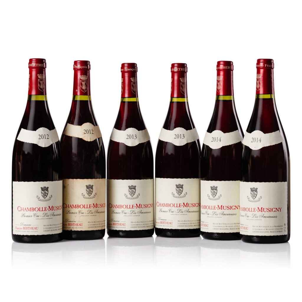 View full screen - View 1 of Lot 219. Chambolle Musigny, Les Amoureuses 2012/2013/2014 Domaine Bertheau (6 BT).