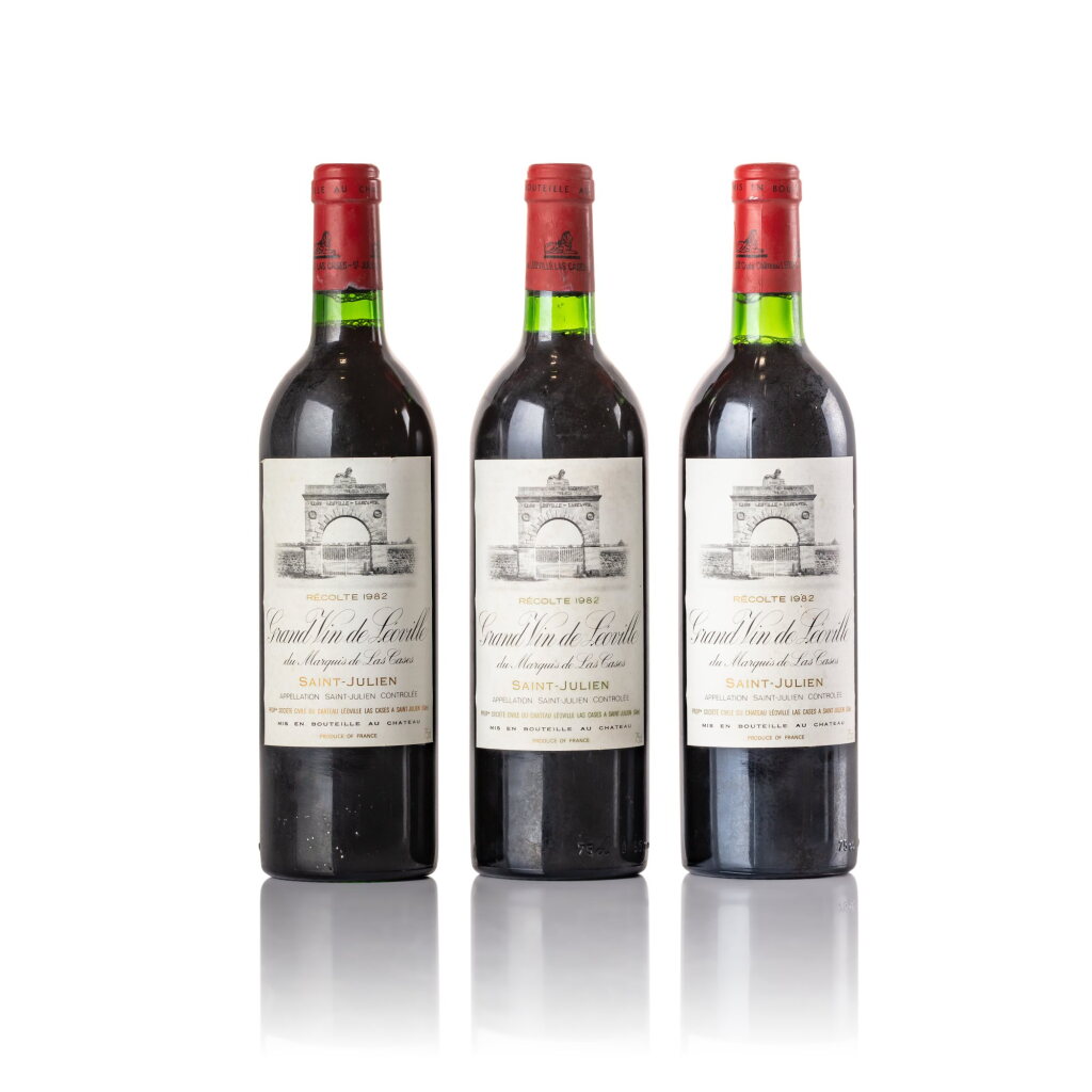 View full screen - View 1 of Lot 325. Château Léoville Las Cases 1982 (3 BT).