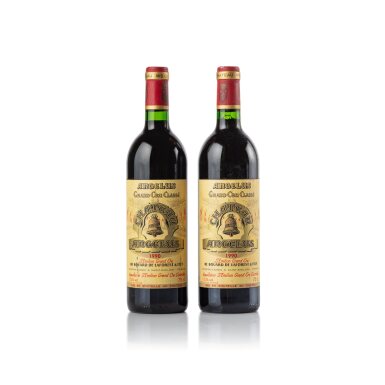View full screen - View 1 of Lot 37. Château Angélus 1990 (2 BT).