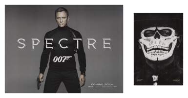 View full screen - View 1 of Lot 197. SPECTRE (2015) TWO POSTERS: BRITISH, ADVANCE, DOUBLE-SIDED, WITH BRITISH, IMAX .