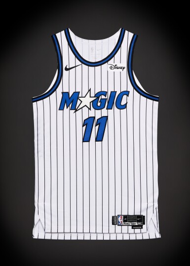 View full screen - View 1 of Lot 19. Jase Richardson ‘Rookie Debut’ Orlando Magic 2025-2026 Game Worn Association Edition Jersey .
