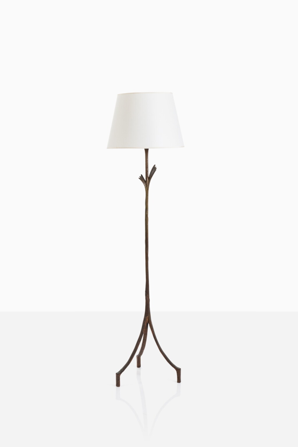 View full screen - View 1 of Lot 69. Feuille floorlamp.