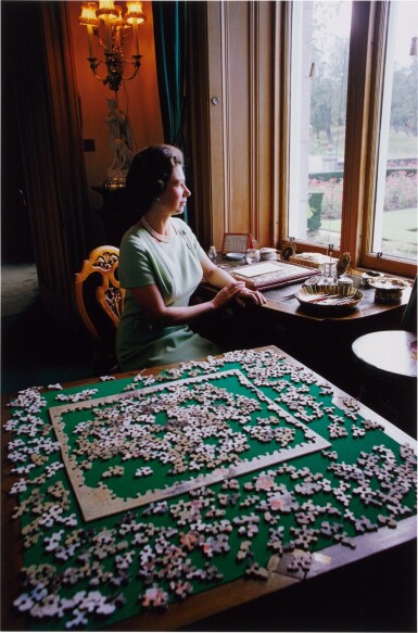View full screen - View 1 of Lot 127. Queen With Puzzle, 1967.