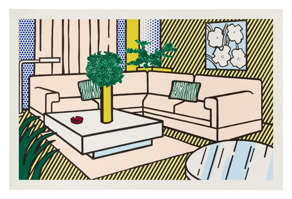 View full screen - View 1 of Lot 203. Yellow Vase, from the Interior series (Corlett 253; RLCR 3992).