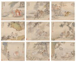 錢慧安　人物仕女｜Qian Huian, Figures 