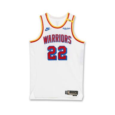 View full screen - View 1 of Lot 163. Andrew Wiggins Golden State Warriors 2024-2025 Game Worn Classic Edition Jersey .
