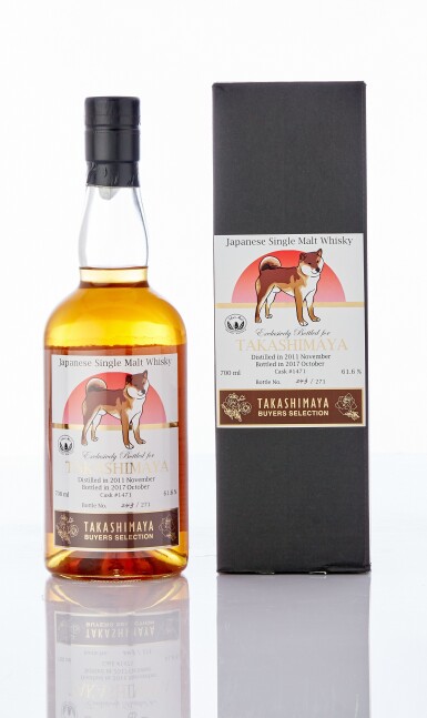 View full screen - View 1 of Lot 6261. 秩父 Ichiro's Malt Chichibu Cask #1471 Takashimaya Buyers Selection 61.6 abv 2011 (1 BT70).