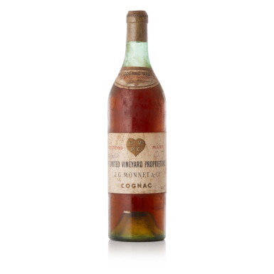 View full screen - View 1 of Lot 6825. Monnet 1878 Vintage Cognac 40.0 abv 1878 (1 BT70).