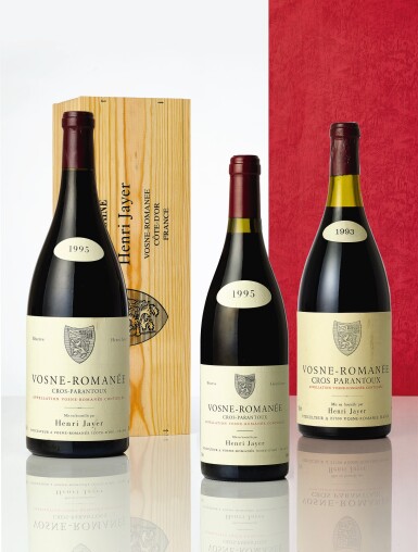 View full screen - View 1 of Lot 9203. Vosne Romanée, Cros Parantoux 1995 Henri Jayer (1 MAG).