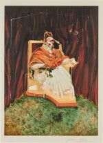Study for Portrait of Pope Innocent X After Velasquez (Sabatier 14)