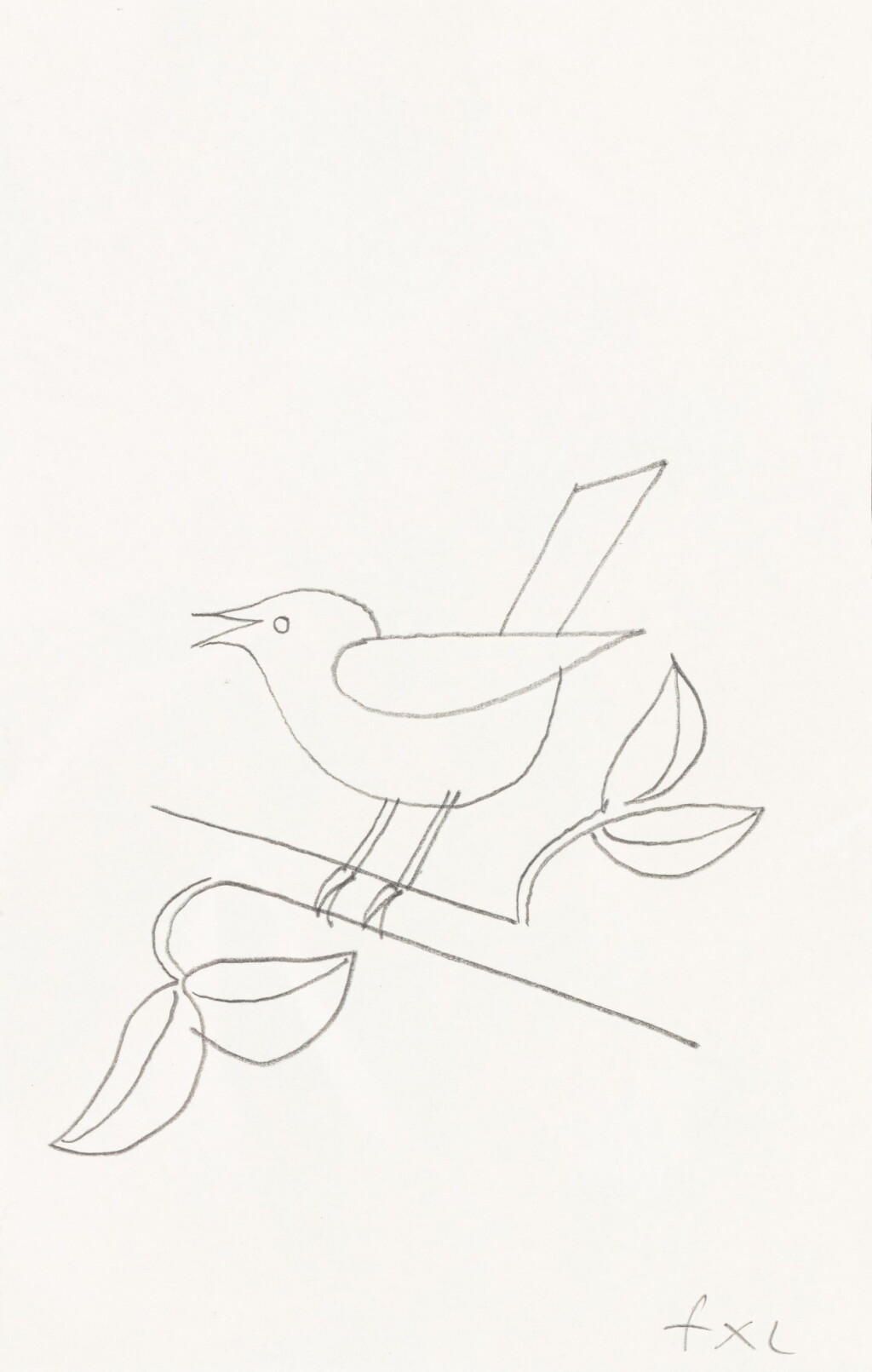 View full screen - View 1 of Lot 52. Petit oiseau.