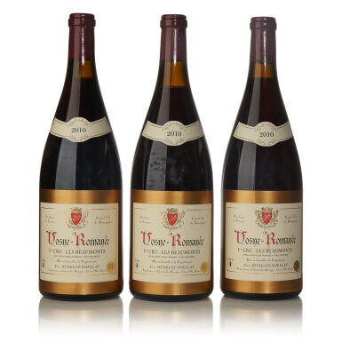 View full screen - View 1 of Lot 261. Vosne Romanée, Les Beaumonts 2010 Domaine Hudelot-Noëllat (3 MAG).
