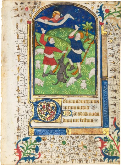 View full screen - View 1 of Lot 166. Annunciation to the Shepherds.