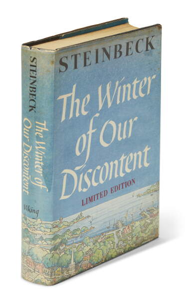 View full screen - View 1 of Lot 191. Steinbeck, The Winter of Our Discontent, 1961, limited edition.