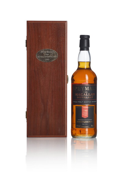 View full screen - View 1 of Lot 39. Macallan Speymalt Gordon & Macphail 50 Year Old 40.0 abv 1940 .