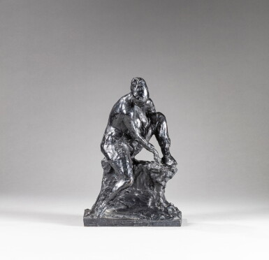 View full screen - View 1 of Lot 103. Femme s'essuyant le pied (Woman Drying her foot).
