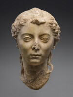 A Marble Portrait Head of a Girl, Roman Imperial, Augustan, 27 B.C. - A.D. 14