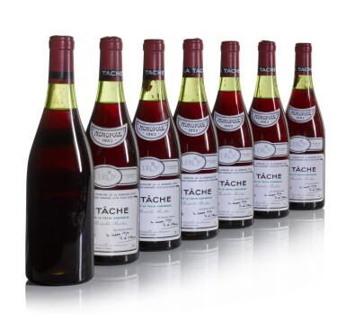 View full screen - View 1 of Lot 333. La Tâche 1982 Domaine de la Romanée-Conti (7 BT).