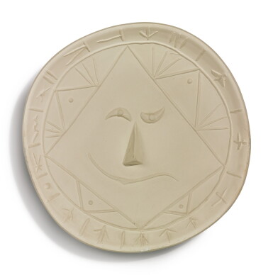 View full screen - View 1 of Lot 40. PABLO PICASSO | VISAGE GÉOMÉTRIQUE (A. R. 344).