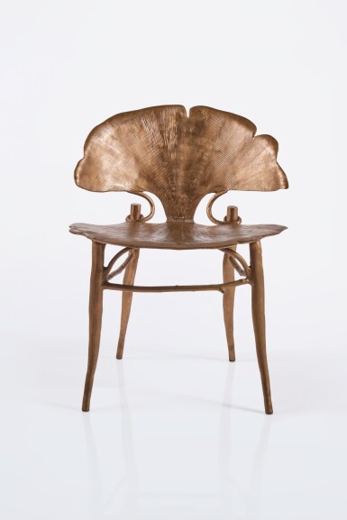 View full screen - View 1 of Lot 2. "Ginkgo" Chair.