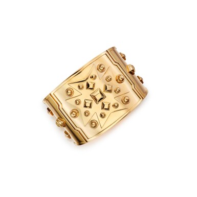 View full screen - View 1 of Lot 493. Gold 'Midas' Bracelet | Verdura | 黃金 'Midas' 手鐲.