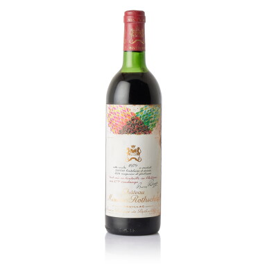 View full screen - View 1 of Lot 8927. Château Mouton Rothschild 1979 (4 BT).