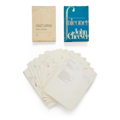 View full screen - View 1 of Lot 10. Cheever, John | The final, corrected typescript of his 1977 novel Falconer.