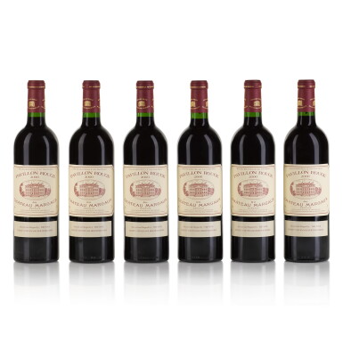 View full screen - View 1 of Lot 392. Pavillon Rouge du Château Margaux 2000 (6 BT).