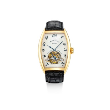 View full screen - View 1 of Lot 1104. FRANCK MULLER | IMPERIAL TOURBILLON, REFERENCE 5850 T, A YELLOW GOLD TOURBILLON WRISTWATCH, CIRCA 2005.