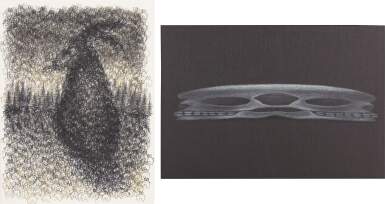 View full screen - View 1 of Lot 86. Rabbit ; Love Cat (two works).