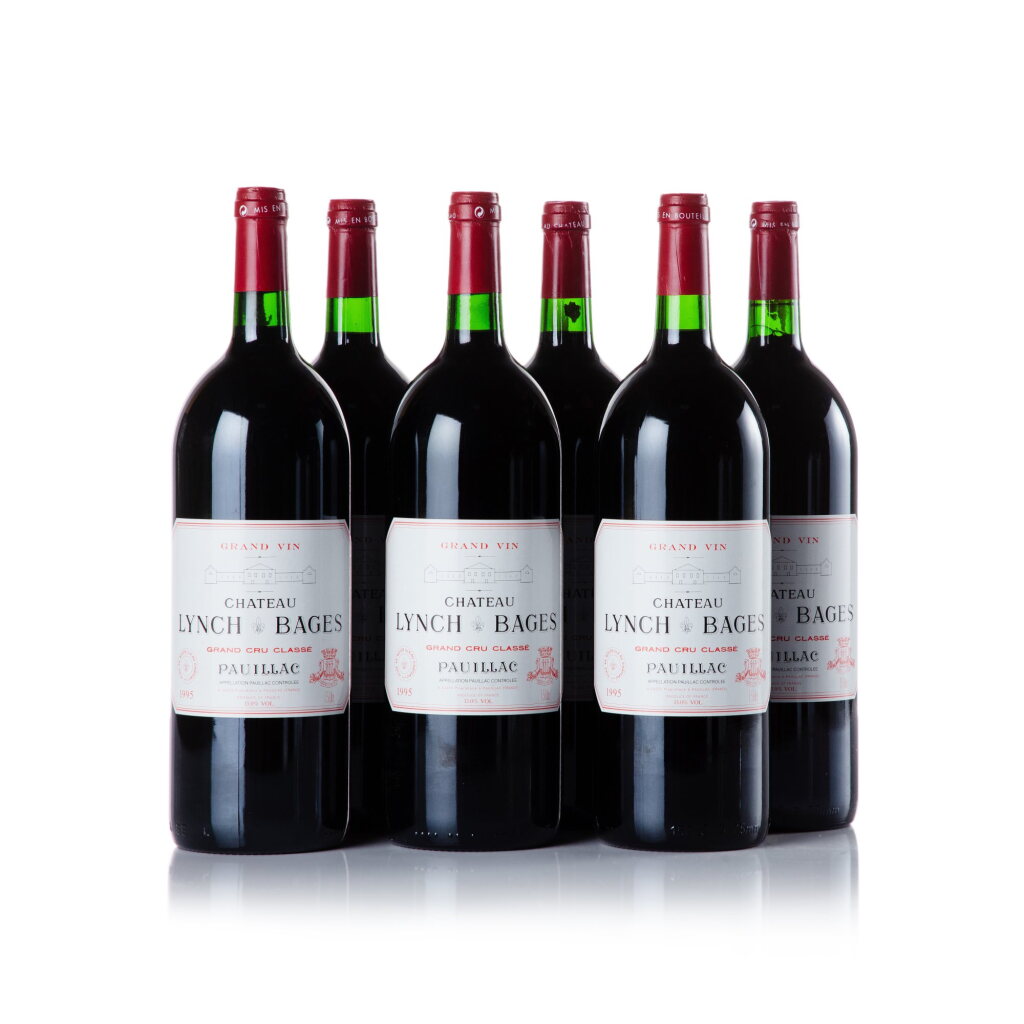 View full screen - View 1 of Lot 1146. Château Lynch Bages 1995 (6 MAG).