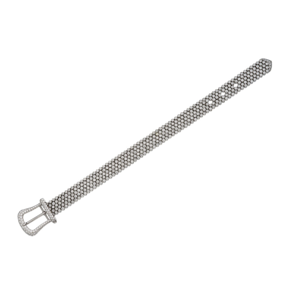 View full screen - View 1 of Lot 366. Diamond Bracelet.
