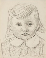 Annemarie Lütjens, Brustbild, en face (Annemarie Lütjens, Head and Shoulders, en face)