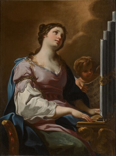 View full screen - View 1 of Lot 184. Saint Cecilia.