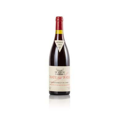 View full screen - View 1 of Lot 491. Châteauneuf du Pape, Château Rayas 2003 (1 BT).