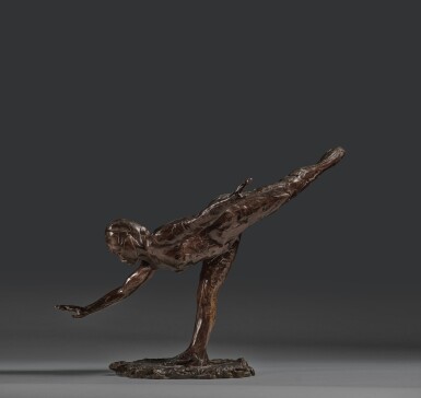 View full screen - View 1 of Lot 125. EDGAR DEGAS | GRANDE ARABESQUE, TROISIÈME TEMPS.