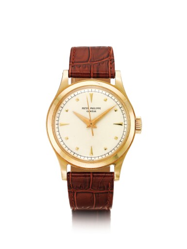 View full screen - View 1 of Lot 31. PATEK PHILIPPE | REFERENCE 2508 AN EXTREMELY WELL PRESERVED YELLOW GOLD CENTER SECONDS WRISTWATCH, MADE IN 1956.