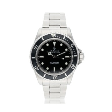 View full screen - View 1 of Lot 111. ROLEX | REFERENCE 14060 SUBMARINER A STAINLESS STEEL AUTOMATIC WRISTWATCH WITH BRACELET, CIRCA 2001.