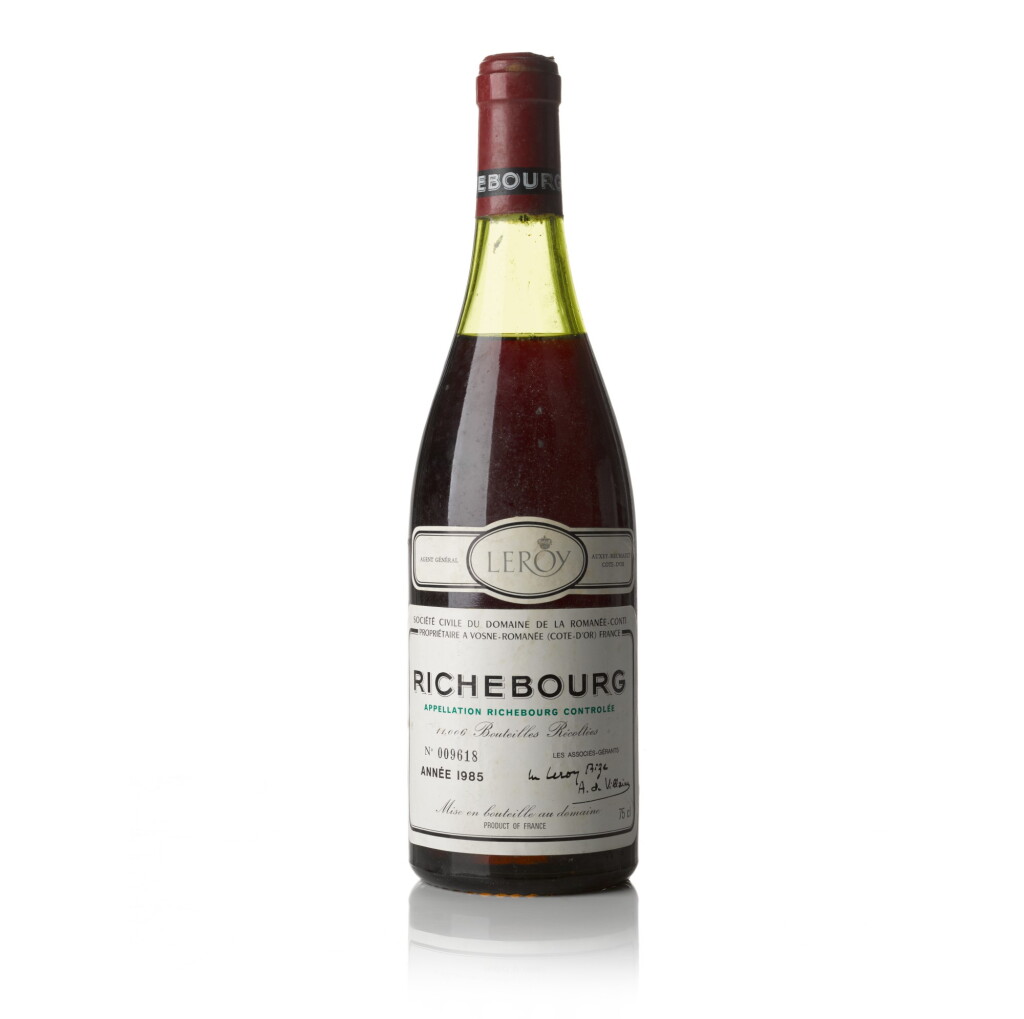 View full screen - View 1 of Lot 264. Richebourg 1985 Domaine de la Romanée-Conti (1 BT).