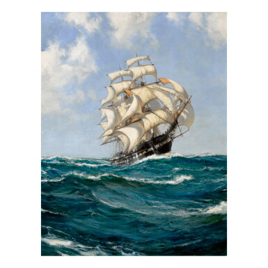 View full screen - View 1 of Lot 77. MONTAGUE DAWSON R.S.M.A., F.R.S.A. | THE PACKET DEVONSHIRE .