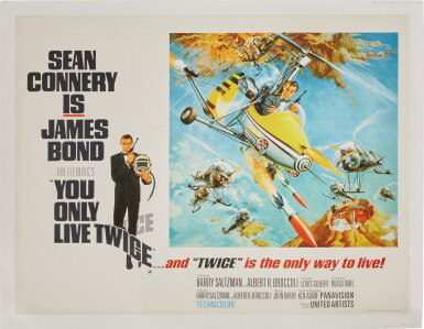 View full screen - View 1 of Lot 168. You Only Live Twice (1967), Poster, British, Style B.