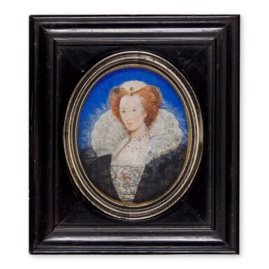 View full screen - View 1 of Lot 506. Portrait of a lady, circa 1595.