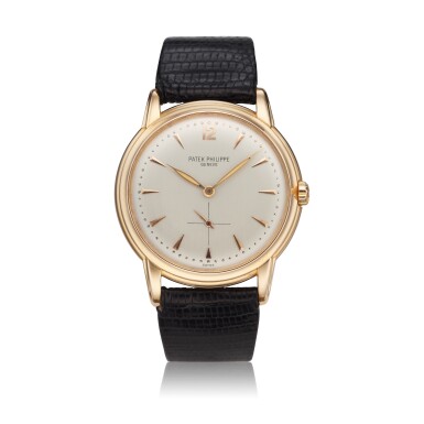 View full screen - View 1 of Lot 242. Reference 2551 A pink gold automatic wristwatch, Made in 1956.
